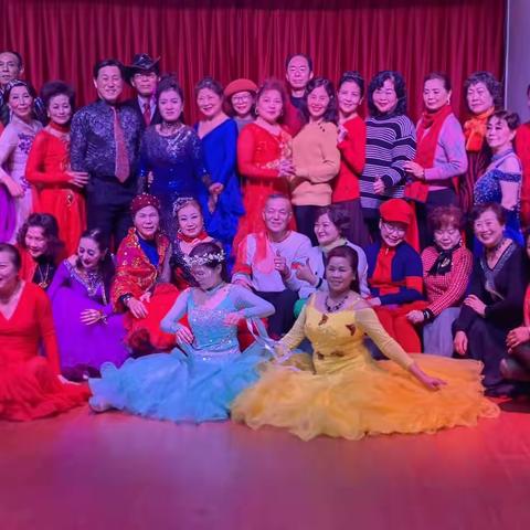 国标舞信任群送春节迎元宵舞会