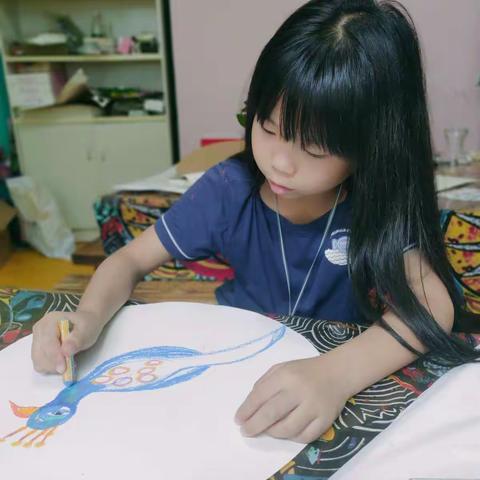 三只眼美术工作室春季班个人部分作品展——廖梓童