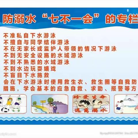 未来星幼儿园中一班《认真学习防溺水安全知识》