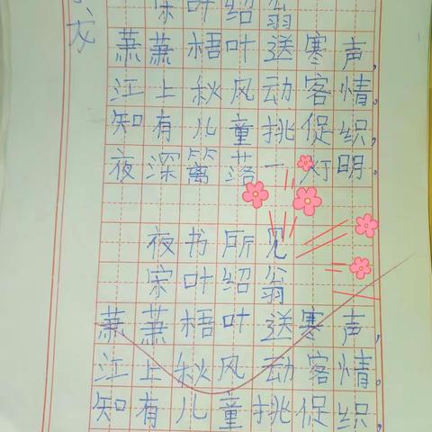 “双减”之下的“特色”魅力——驻马店市遂平县和兴镇藕花学校特色作业展示