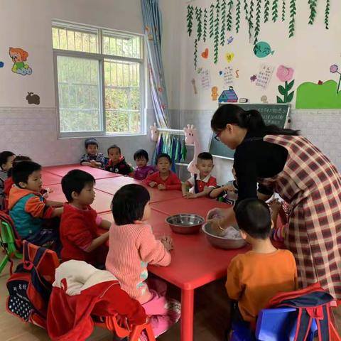 喜洋洋幼儿园动手活动开始啦！做汤圆了🥳