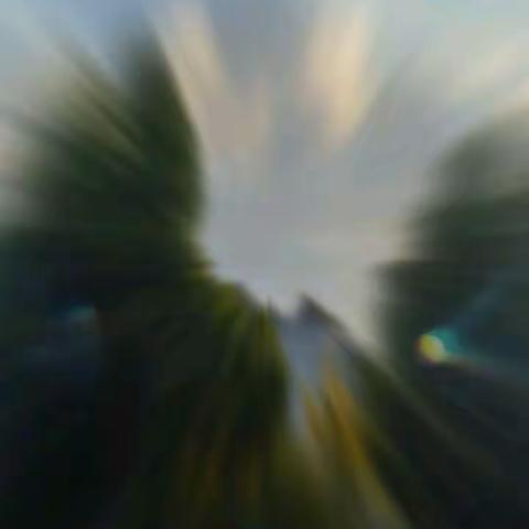 碧蓝的天空，无暇的彩云！