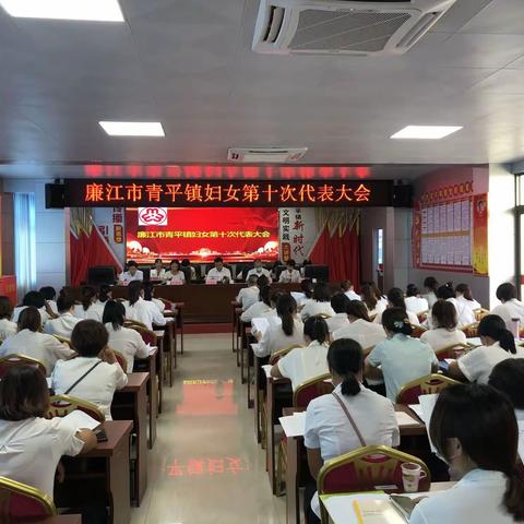 青平镇率先完成镇妇联换届工作