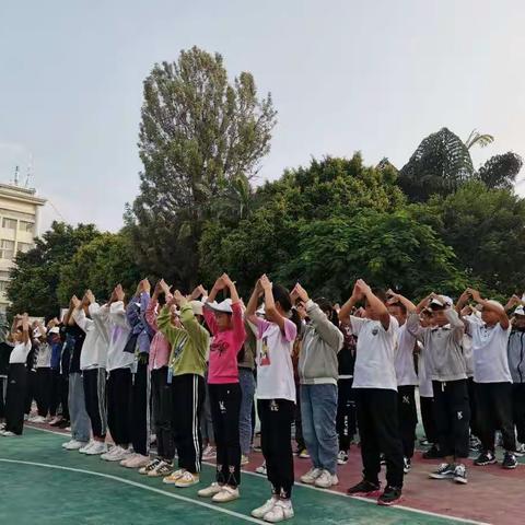 2017班军训最后一天