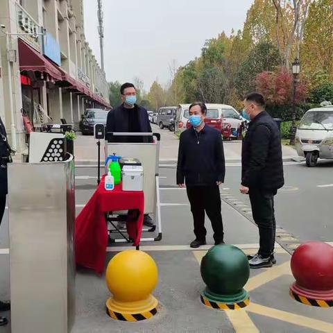 区领导尚建华、吴涛到新元街道开展联乡帮村工作