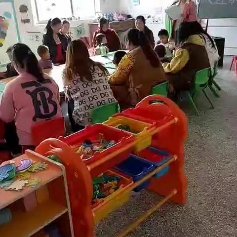 祝贺蔡庄幼儿园半天开放日圆满结束