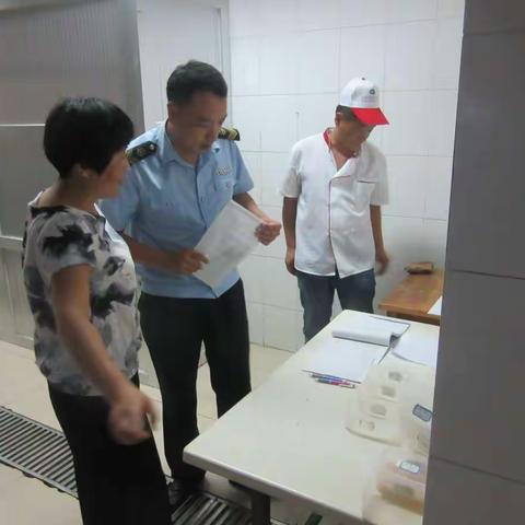 【章丘创城进行时】区食药监局绣惠所开展学校食堂食品安全大检查