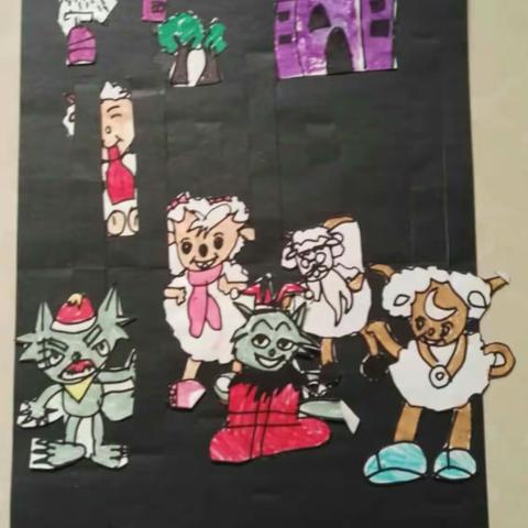 壮的儿童画