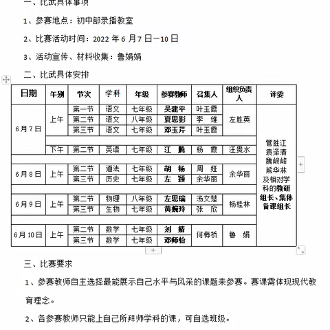 聚焦课堂   蓄力成长———清溪实验学校“青蓝工程”青年教师比武活动