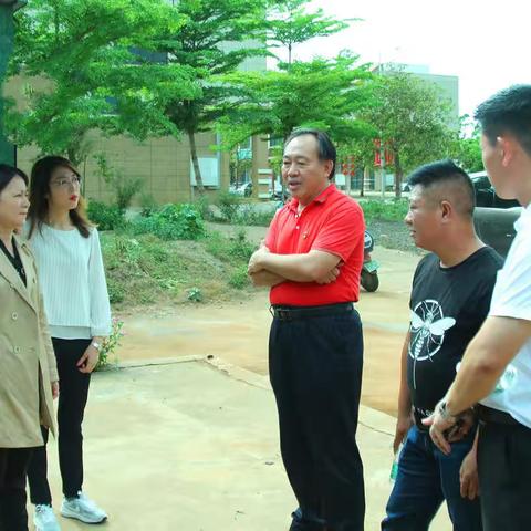 2022年第一季度城乡垃圾分类第二评估组一行到洋浦开展垃圾分类指导检查工作