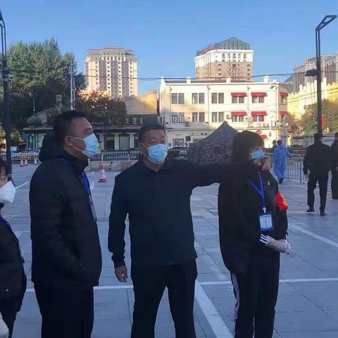 道里区副区长唐可欣深入尚志街道核酸检测点检查指导第五轮全民核酸检测工作