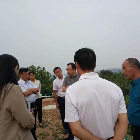 9月22日省农业农村厅领导莅临我区调研农村户厕长效管护机制建设情况