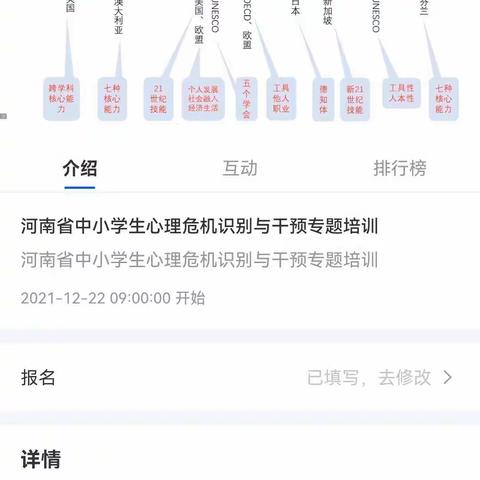 八年级物理组中小学心里危机识别及干预学习总结