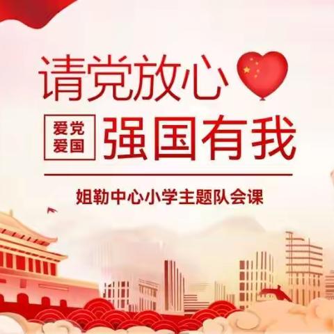 瑞丽市勐卯镇姐勒中心小学大队部开展“请党放心 强国有我”线上主题队会活动