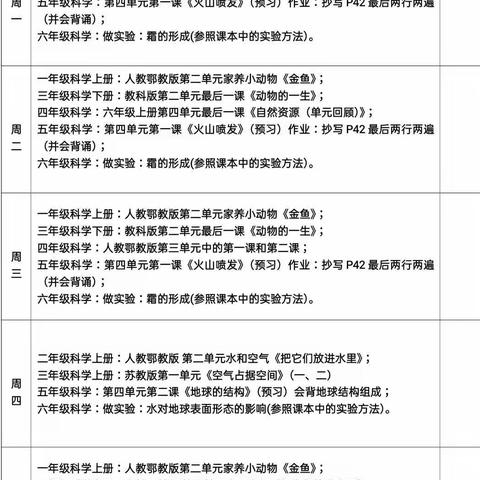 聚在“云端”，“疫”起学科学——民一小学科学课网络学习纪实