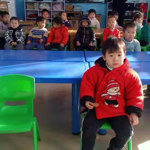 武家庄幼儿园小班【冬日的树叶】美术、户外活动