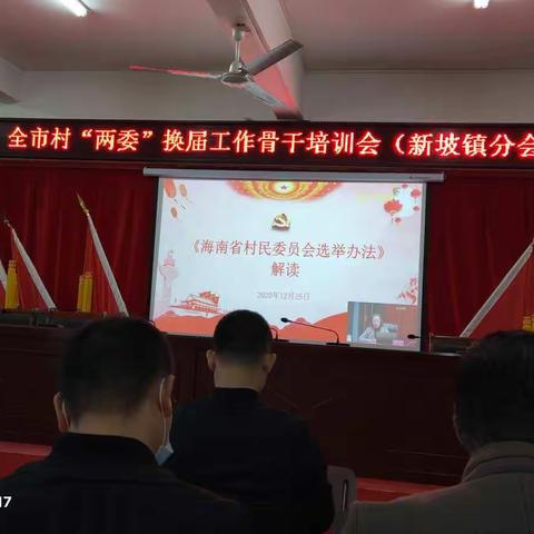 全市村“两委”换届工作骨干培训会图片资料