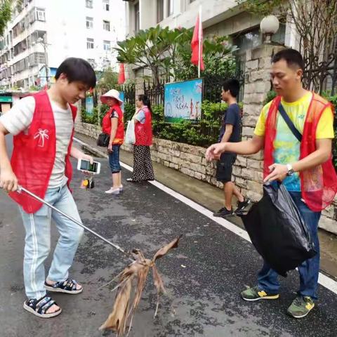 琼山区信访局国庆期间积极开展登革热防控工作