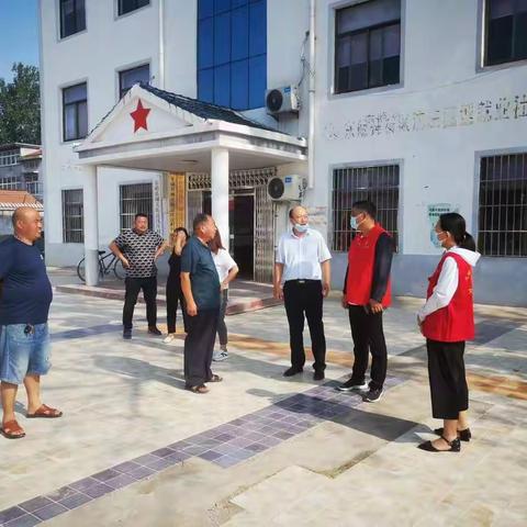 徐国中到二十六网格指导省级文明城市创建工作