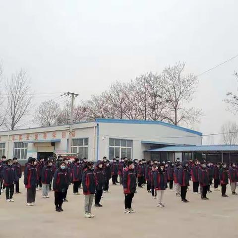 赵村乡第二中学2022春季开学第一课：新春迎鸿志 携手共未来