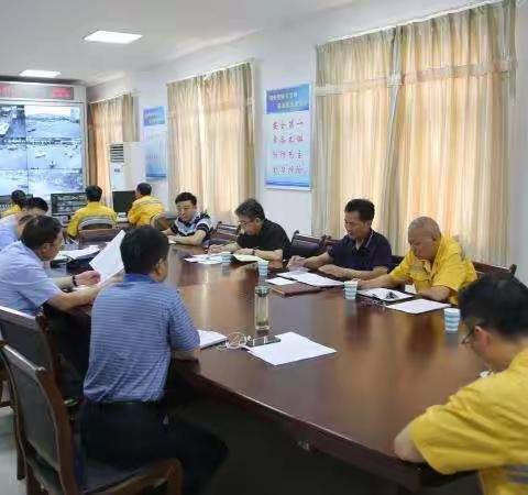 孔羽局长部署城市防汛工作
