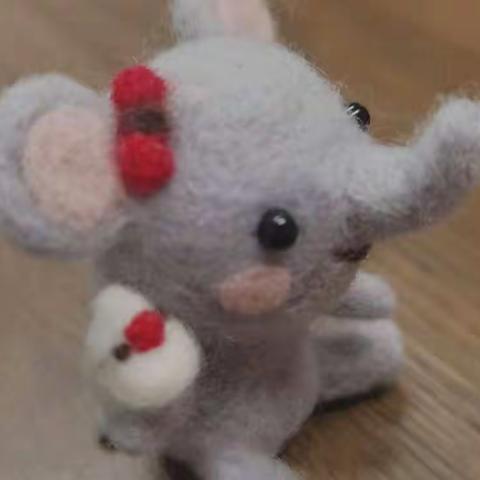 党办工人联合部门工会羊毛手工戳戳乐活动