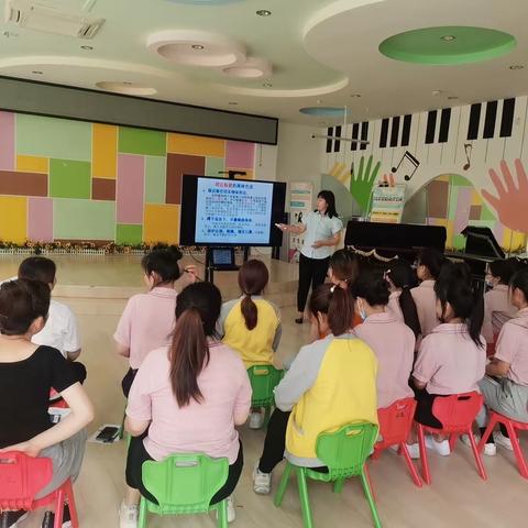 金瑛德瑞幼儿园防震减灾演练活动