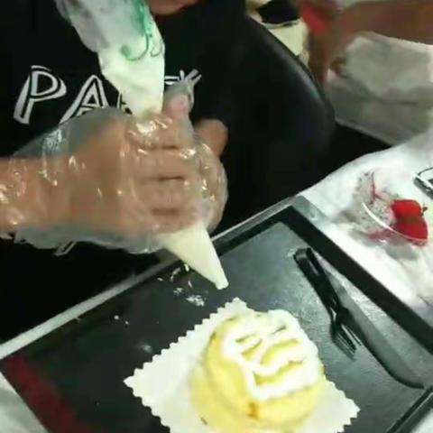 做蛋糕的快乐