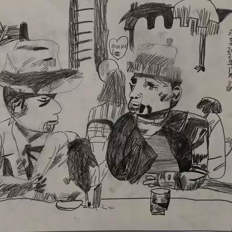 2022孩子素描展