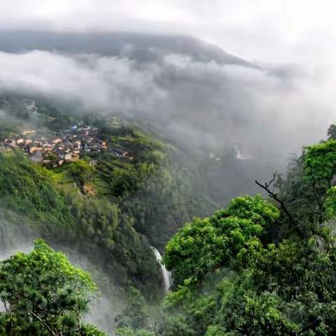 世外桃源云坞下樟村