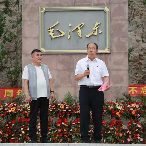 博山区信达艺术团走进银龙村庆“七一”文艺演出