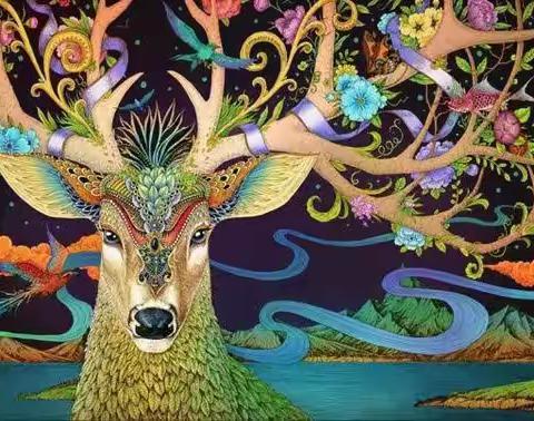 魔法森林主题课---乔安娜 贝斯福，英国插画师作品欣赏