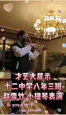 喜迎二十大  童心向党 “风来花正开”主题线上才艺大展示———鞍山市第十二中学