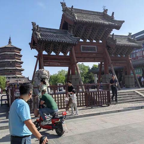 山西行一应县木塔和悬空寺