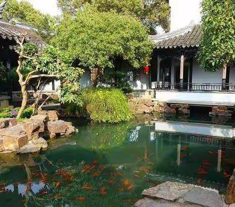 10月18日（周日）乾隆六下江南去到的木渎古镇、灵岩山休闲一日游