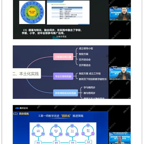 云端学习促成长——固安县第五小学组织参加“海淀进校基础教育国家级教学成果推广应用工作”线上交流研讨活动