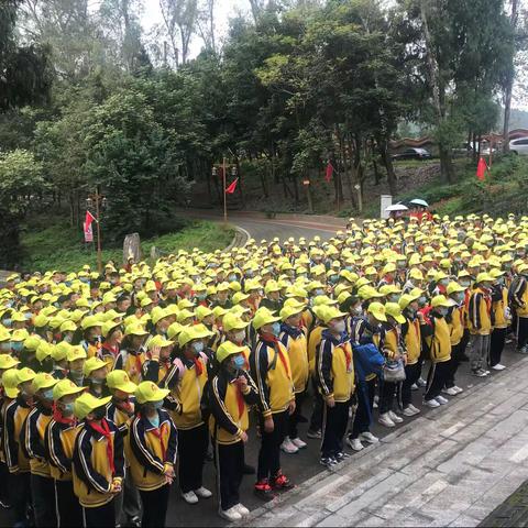 请党放心，强国有我！蓬溪下河小学学习英雄精神，弘扬子昂风骨研学之旅