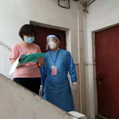 区直机关党员干部下沉京溪街协助疫情防控工作（二）