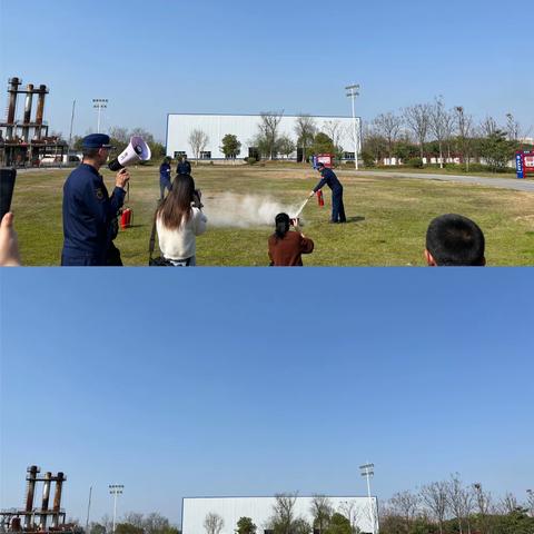 巾帼芬芳，情暖蓝营———鹰潭市师范附属小学教育联合学校与高新区消防大队共同开展妇女节活动之掠影