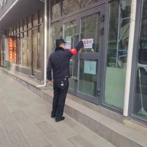 加强辖区巡查   打造靓丽环境