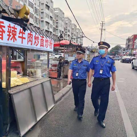 漯河市城市管理局综合执法支队开展餐饮服务业油烟专项治理工作