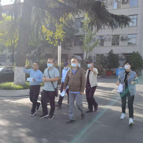 省爱卫办病媒生物防制考察组对区机关大院病媒生物防制工作进行检查验收