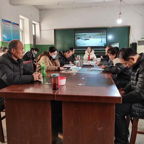 新年新篇章  奋力开新局——南阳堡中学召开开学工作会议