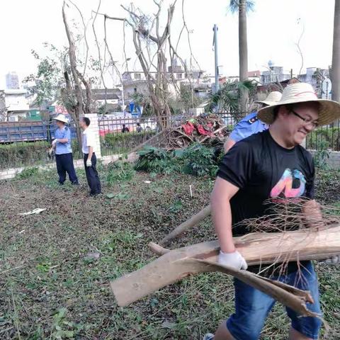 良好的记忆，难忘的参与——奋战在灾后清障复产一线中的湾仔工商人（点滴实地场景）