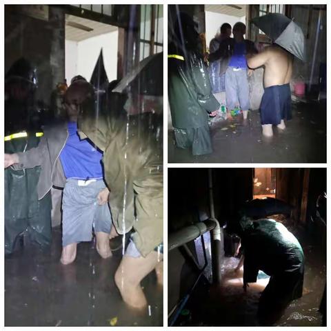 我们是雨中最美逆行者
