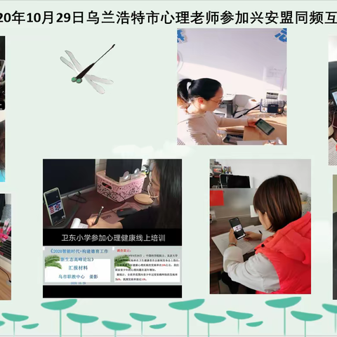 莫道深秋芳菲尽   心理同频花正浓 ——兴安盟心理健康教育同频互动教研活动纪实