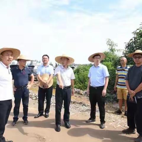 刘建调研龙华区丘海大道延长线建筑垃圾非法堆场整改工作