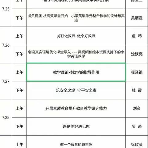 千里之行，始于足下——2022年暑期小学教师继续教育岗位培训