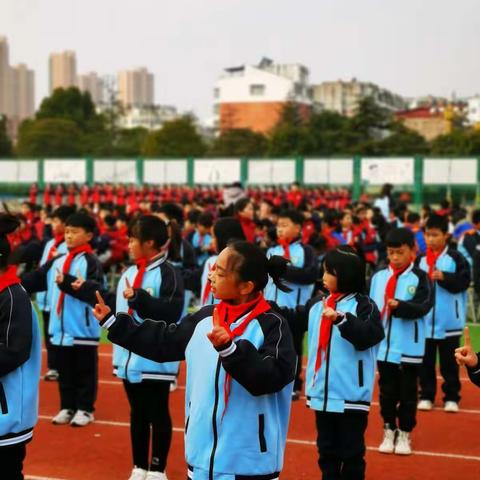 让激情在运动中精彩绽放——记涡阳县第七小学爱眼体操和国学韵律操大赛