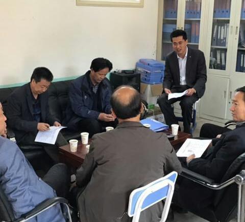 县教科局调研互加计划网络公益课程